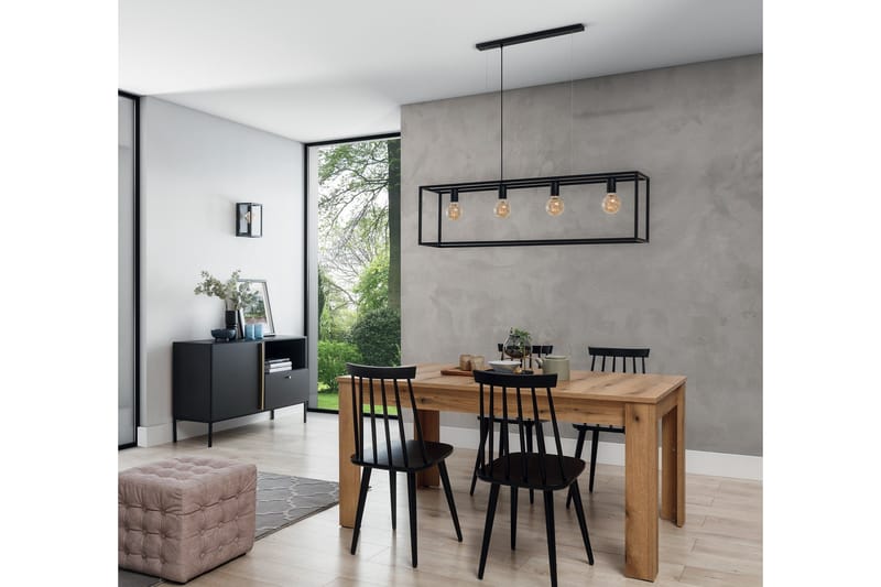 Furtim Pendellampa Rektangulär - Svart - Belysning - Inomhusbelysning & lampor - Fönsterlampor & fönsterbelysning - Fönsterlampa hängande