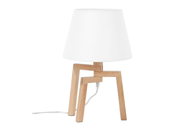 Gorgona Bordslampa 42 cm E14 - Ljus trä/Vit - Belysning - Inomhusbelysning & lampor - Fönsterlampor & fönsterbelysning - Fönsterlampa på fot