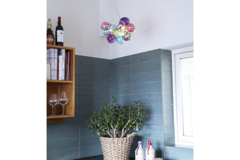 GROSS Pendellampa Mini Flerfärgad - By Rydéns - Kökslampa & pendellampa - Sovrumslampa - Fönsterlampa hängande