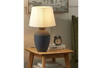 Gyaros Bordslampa 55 cm E27 - Grå/Vit - Belysning - Inomhusbelysning & lampor - Fönsterlampor & fönsterbelysning - Fönsterlampa på fot