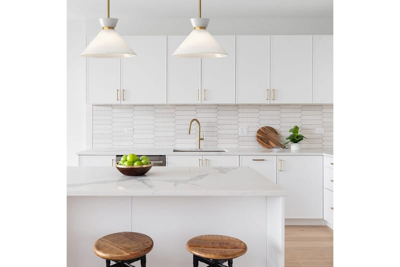 Halston Alora Mood Pendellampa - GOLD - Belysning - Inomhusbelysning & lampor - Fönsterlampor & fönsterbelysning - Fönsterlampa hängande