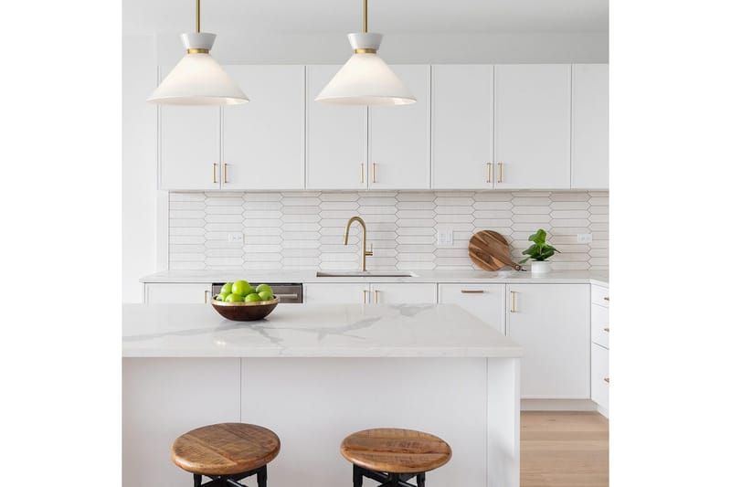 Halston Alora Mood Pendellampa - GOLD - Belysning - Inomhusbelysning & lampor - Fönsterlampor & fönsterbelysning - Fönsterlampa hängande