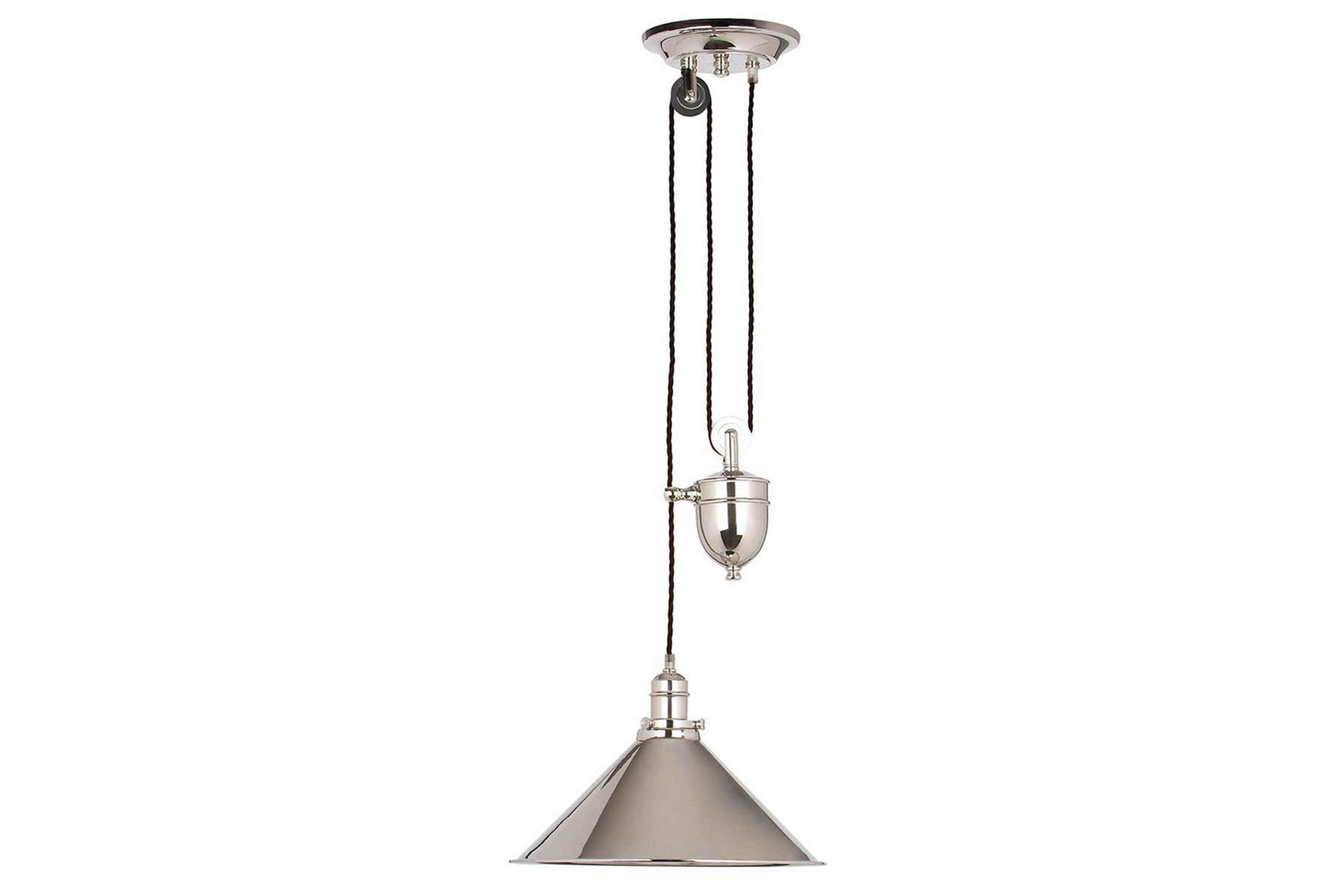 Hänglampa Elstead Lighting Provence Polerad Nickel - Polerad Nickel