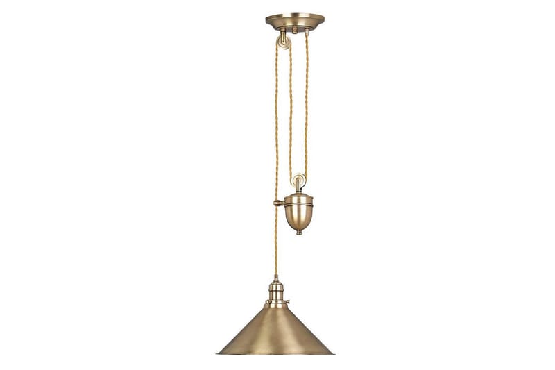 Hänglampa Elstead Lighting Provence Åldrad mässing - Åldrad mässing - Belysning - Inomhusbelysning & lampor - Fönsterlampor & fönsterbelysning - Fönsterlampa hängande