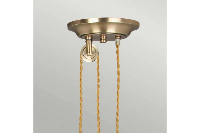 Hänglampa Elstead Lighting Provence Åldrad mässing - Åldrad mässing - Belysning - Inomhusbelysning & lampor - Fönsterlampor & fönsterbelysning - Fönsterlampa hängande