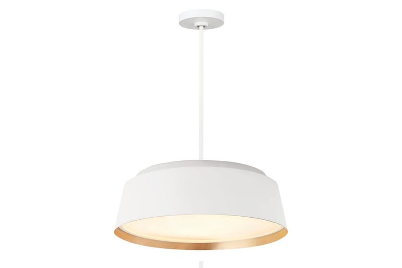 Hänglampa Feiss Asher Matt vit och guld - Matt vit och guld - Belysning - Inomhusbelysning & lampor - Fönsterlampor & fönsterbelysning - Fönsterlampa hängande