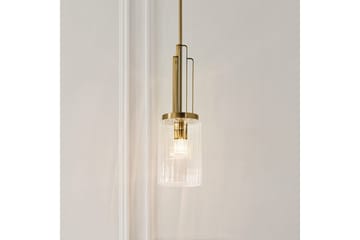 Hänglampa Kichler Kimrose Borstad naturlig mässing - Borstad naturlig mässing - Belysning - Inomhusbelysning & lampor - Fönsterlampor & fönsterbelysning - Fönsterlampa hängande