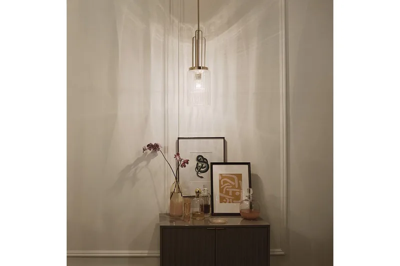 Hänglampa Kichler Kimrose Polerad Nickel - Polerad Nickel - Belysning - Inomhusbelysning & lampor - Fönsterlampor & fönsterbelysning - Fönsterlampa hängande