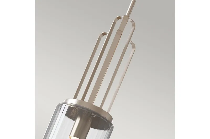 Hänglampa Kichler Kimrose Polerad Nickel - Polerad Nickel - Belysning - Inomhusbelysning & lampor - Fönsterlampor & fönsterbelysning - Fönsterlampa hängande