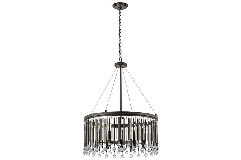 Hänglampa Kichler Piper Espresso/Krom - Belysning - Inomhusbelysning & lampor - Fönsterlampor & fönsterbelysning - Fönsterlampa hängande