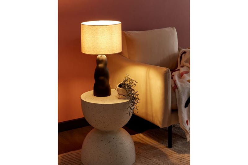 Incantata Bordslampa 51 cm E27 - Svart/Beige - Belysning - Inomhusbelysning & lampor - Fönsterlampor & fönsterbelysning - Fönsterlampa på fot