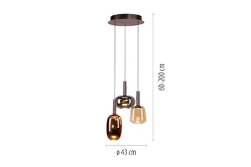 Irides Paul Neuhaus Taklampa - Multicolored - Belysning - Inomhusbelysning & lampor - Fönsterlampor & fönsterbelysning - Fönsterlampa hängande