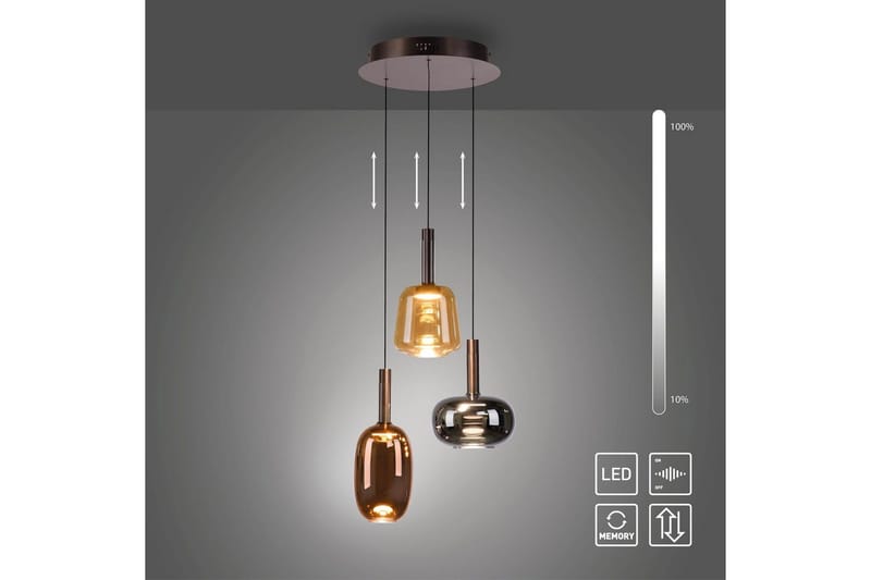 Irides Paul Neuhaus Taklampa - Multicolored - Belysning - Inomhusbelysning & lampor - Fönsterlampor & fönsterbelysning - Fönsterlampa hängande