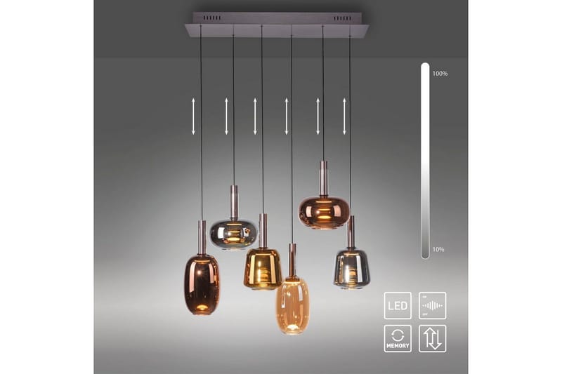 Irides Paul Neuhaus Taklampa - Multicolored - Belysning - Inomhusbelysning & lampor - Fönsterlampor & fönsterbelysning - Fönsterlampa hängande