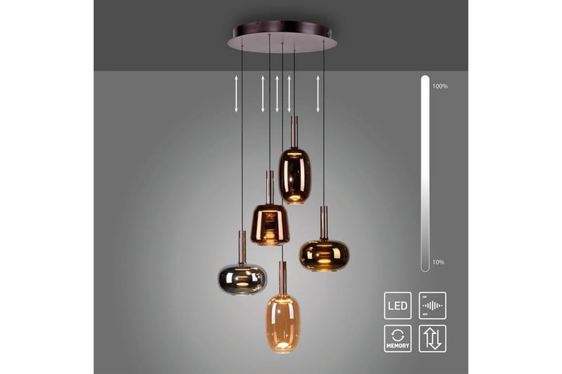 Irides Paul Neuhaus Taklampa - Multicolored - Belysning - Inomhusbelysning & lampor - Fönsterlampor & fönsterbelysning - Fönsterlampa hängande