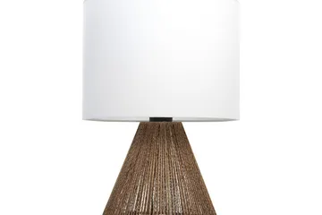 Kafelaina Bordslampa 52 cm E27 - Natur/Vit - Belysning - Inomhusbelysning & lampor - Fönsterlampor & fönsterbelysning - Fönsterlampa på fot