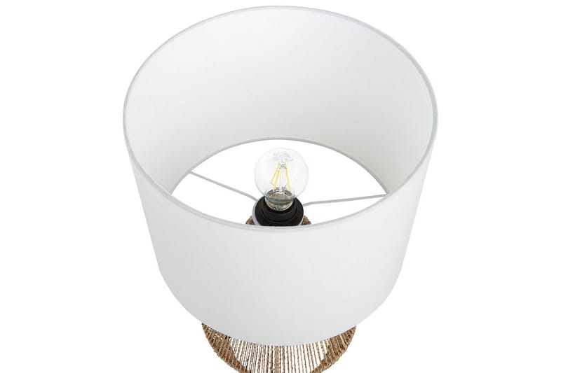 Kafelaina Bordslampa 52 cm E27 - Natur/Vit - Belysning - Inomhusbelysning & lampor - Fönsterlampor & fönsterbelysning - Fönsterlampa på fot