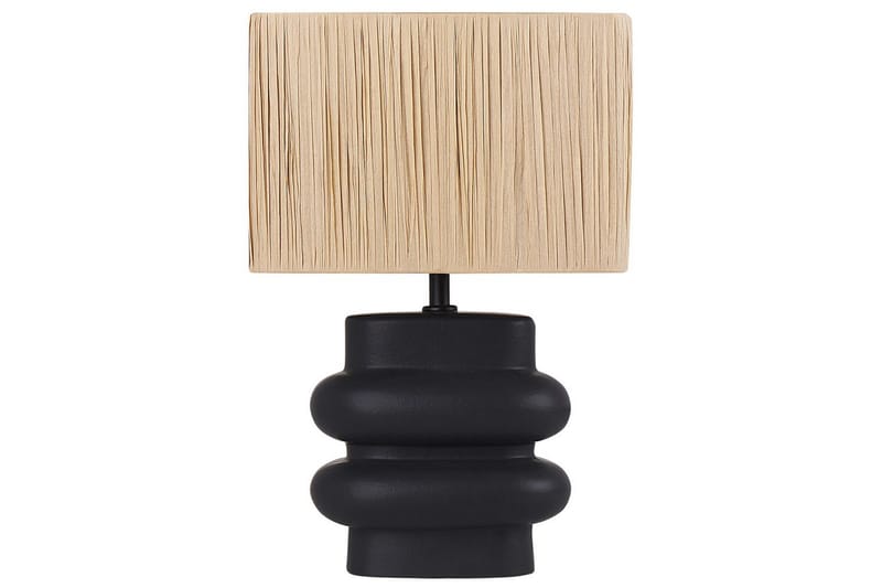 Kulsa Bordslampa 42 cm E27 - Svart/Natur - Belysning - Inomhusbelysning & lampor - Fönsterlampor & fönsterbelysning - Fönsterlampa på fot