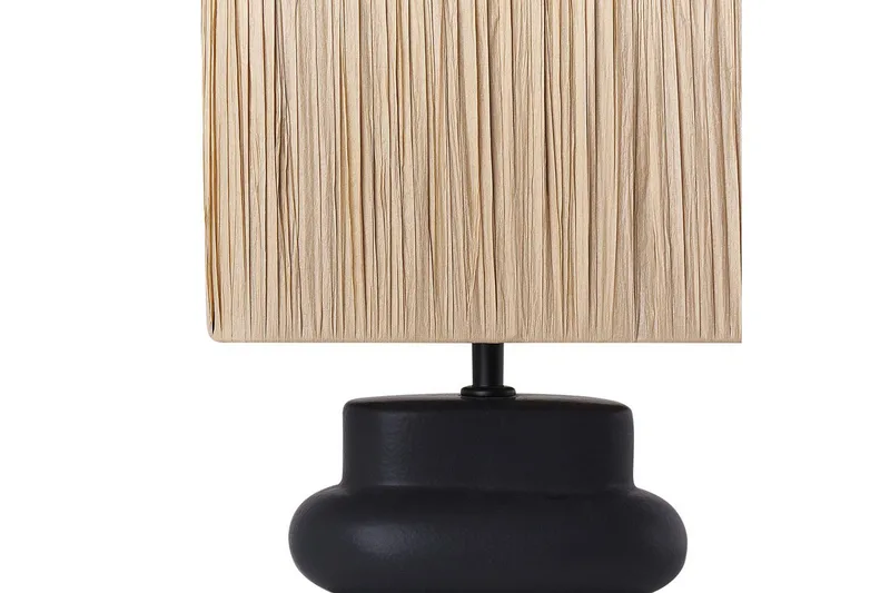 Kulsa Bordslampa 42 cm E27 - Svart/Natur - Belysning - Inomhusbelysning & lampor - Fönsterlampor & fönsterbelysning - Fönsterlampa på fot