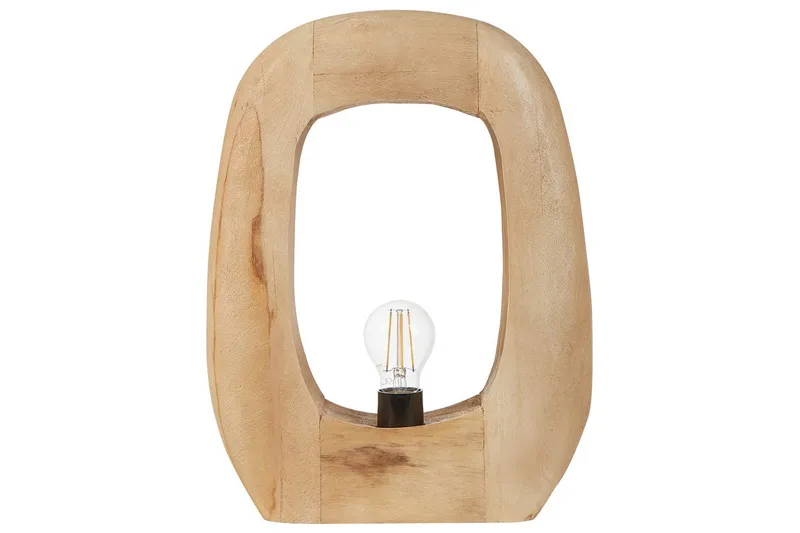 Ladaki Bordslampa 40 cm E27, Ljus trä