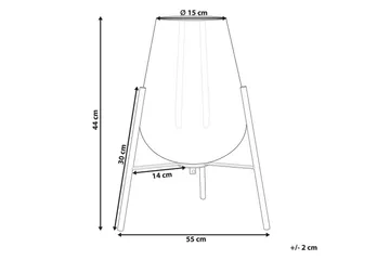 Lampione Bordslampa 44 cm E27 - Flerfärgad - Belysning - Inomhusbelysning & lampor - Fönsterlampor & fönsterbelysning - Fönsterlampa på fot