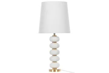 Laros Bordslampa 80 cm E27 - Vit/Guld - Belysning - Inomhusbelysning & lampor - Fönsterlampor & fönsterbelysning - Fönsterlampa på fot