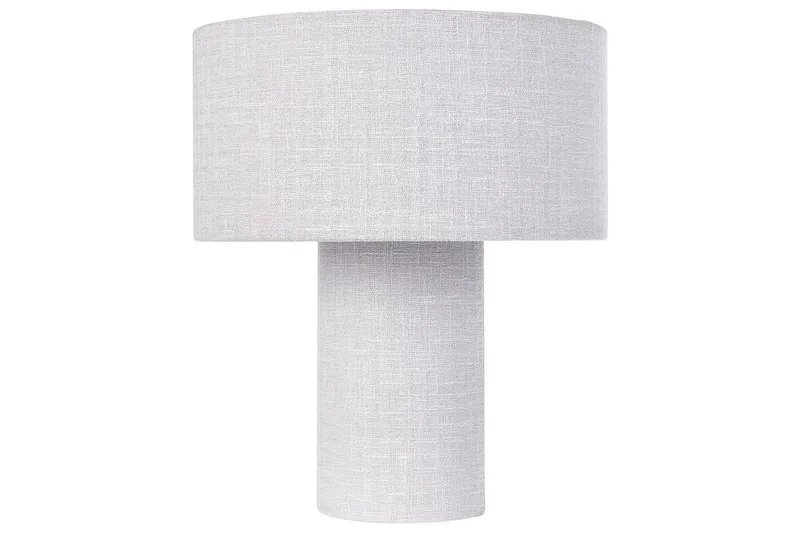 Lefkada Bordslampa 35 cm E27, Ljusgrå