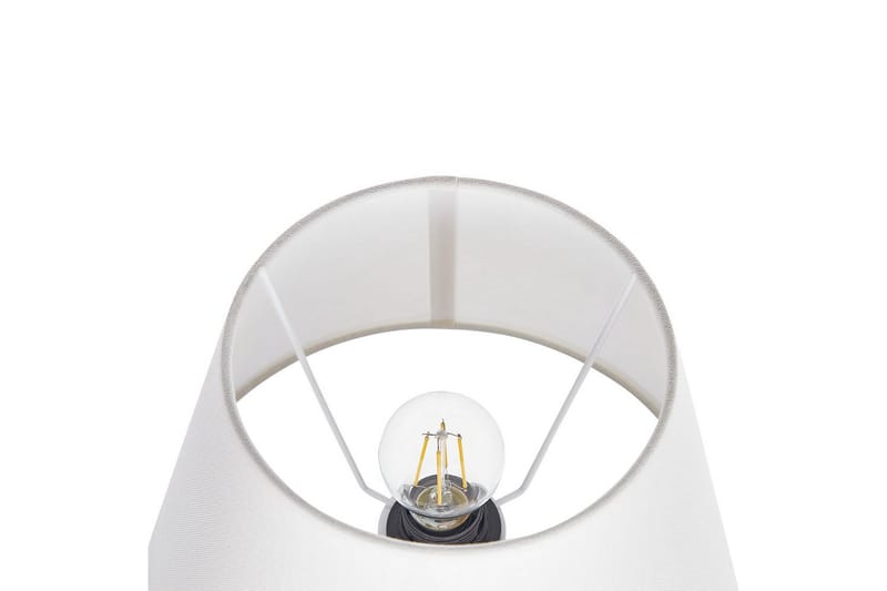 Lemiros Bordslampa 48 cm E27 - Grå/Vit - Belysning - Inomhusbelysning & lampor - Fönsterlampor & fönsterbelysning - Fönsterlampa på fot