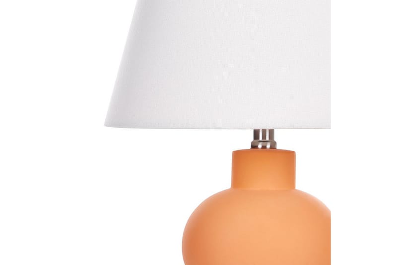 Lemiros Bordslampa 48 cm E27 - Orange/Vit - Belysning - Inomhusbelysning & lampor - Fönsterlampor & fönsterbelysning - Fönsterlampa på fot