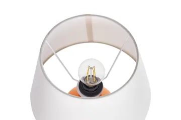 Lemiros Bordslampa 48 cm E27 - Orange/Vit - Belysning - Inomhusbelysning & lampor - Fönsterlampor & fönsterbelysning - Fönsterlampa på fot