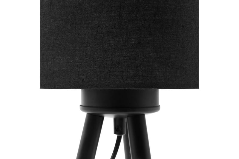 Ligavol Bordslampa 40 cm 2 st E27 - Svart/Ljus trä - Belysning - Inomhusbelysning & lampor - Fönsterlampor & fönsterbelysning - Fönsterlampa på fot