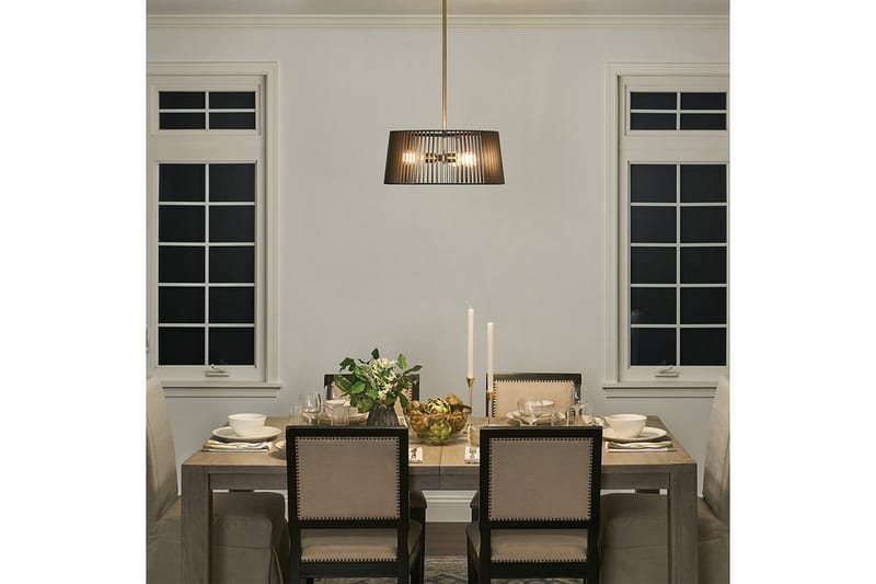 Linara Kichler Taklampa - Black||Brass - Belysning - Inomhusbelysning & lampor - Fönsterlampor & fönsterbelysning - Fönsterlampa hängande