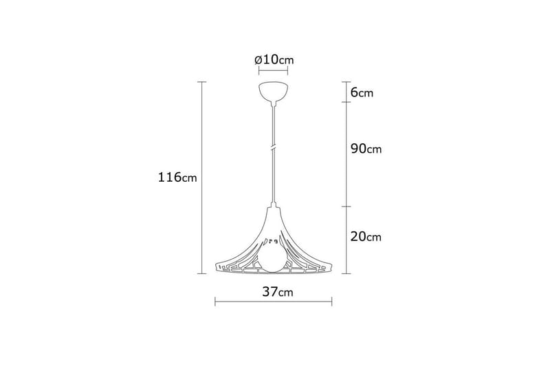 Ljuskrona Benros Koppar - Koppar - Belysning - Inomhusbelysning & lampor - Fönsterlampor & fönsterbelysning - Fönsterlampa hängande