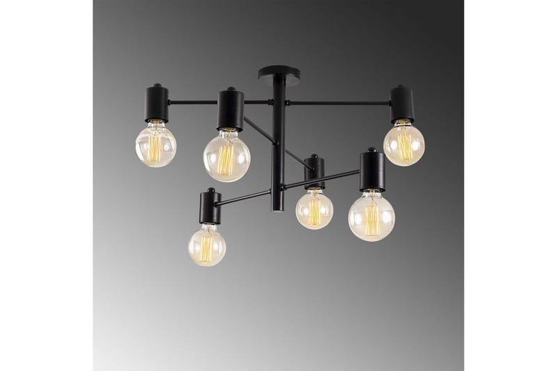 Ljuskrona Hexaia Ner Svart - Svart - Belysning - Inomhusbelysning & lampor - Fönsterlampor & fönsterbelysning - Fönsterlampa hängande