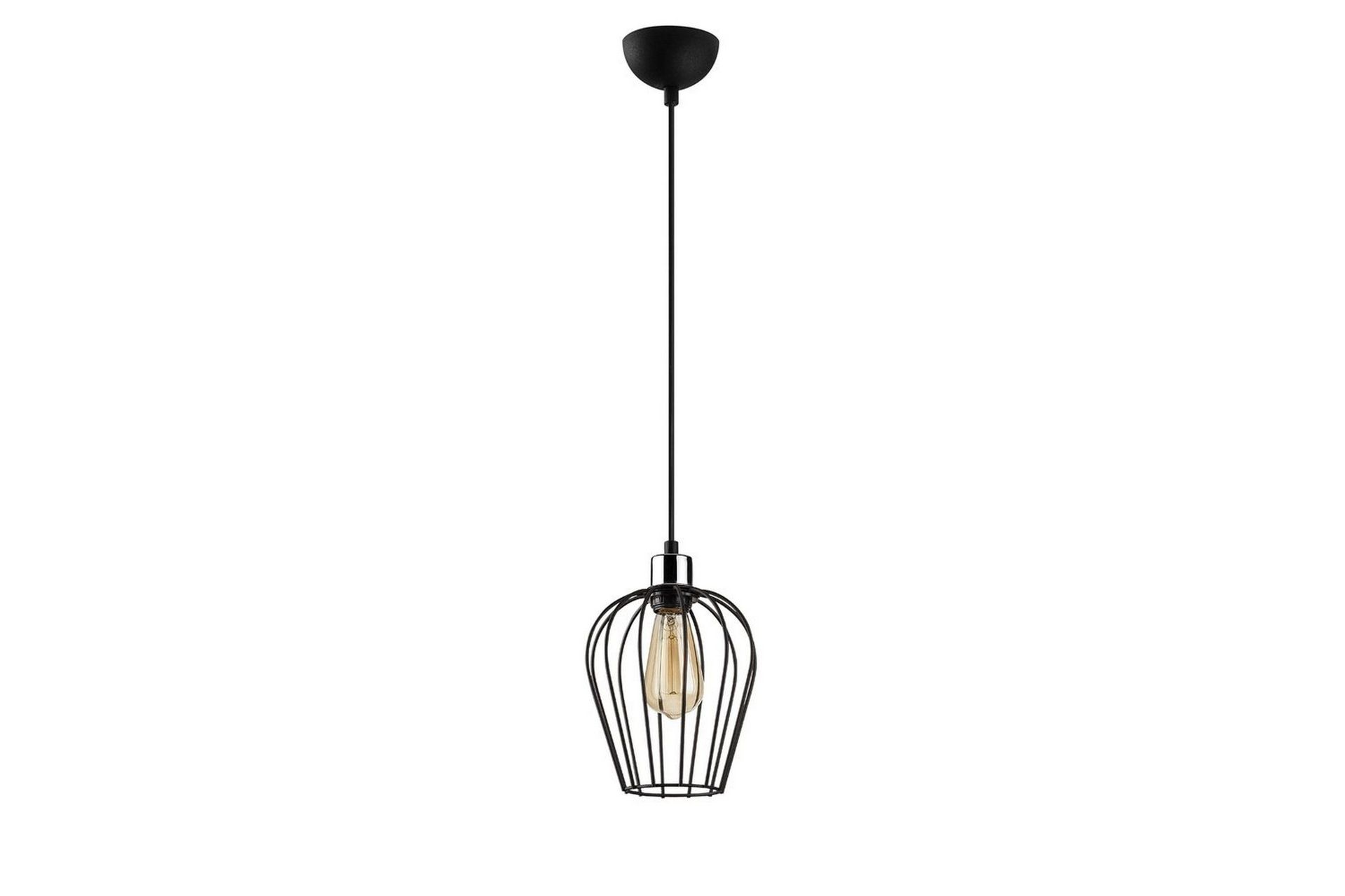 Ljuskrona Majrulali Black Enkeluttag - Enkeluttag