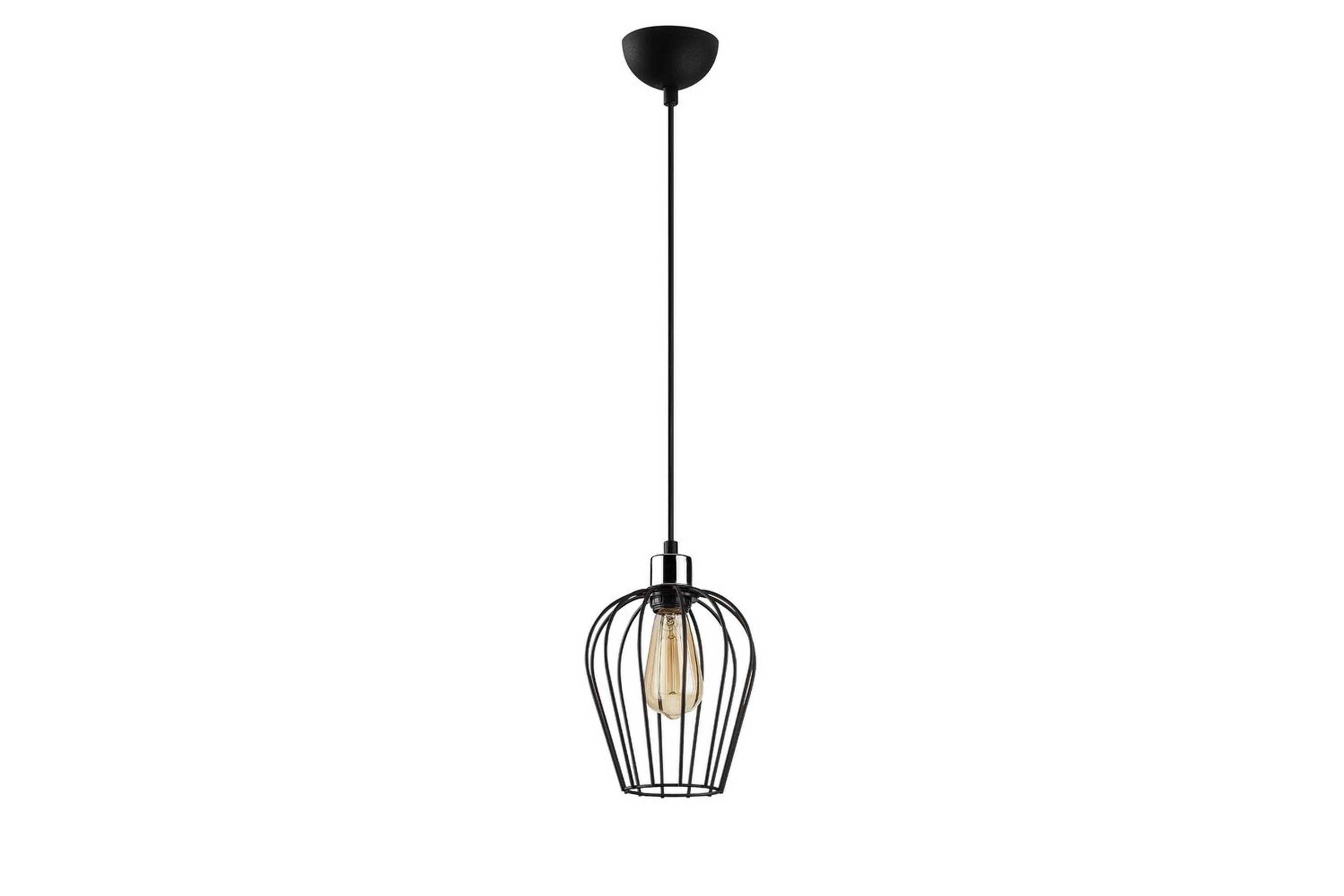 Ljuskrona Majrulali Black Enkeluttag - Enkeluttag