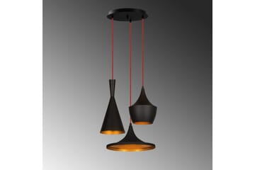 Ljuskrona Mangol Set Svart / Rany - Guld/Svart - Belysning - Inomhusbelysning & lampor - Fönsterlampor & fönsterbelysning - Fönsterlampa hängande