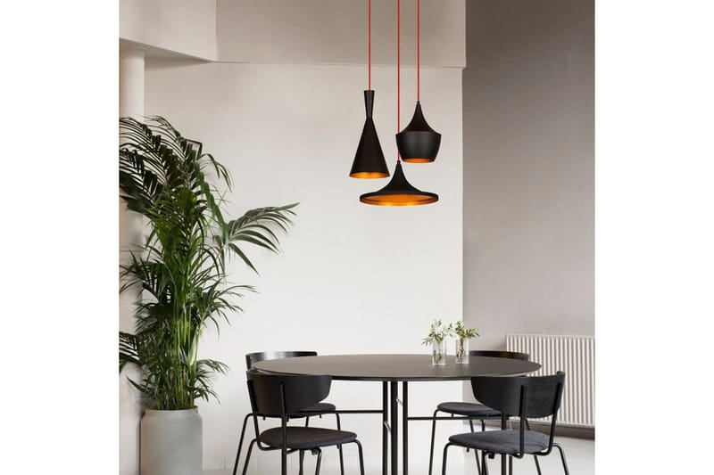 Ljuskrona Mangol Set Svart / Rany - Guld/Svart - Belysning - Inomhusbelysning & lampor - Fönsterlampor & fönsterbelysning - Fönsterlampa hängande