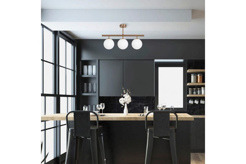 Ljuskrona Sone Vintage Horisontell - Koppar - Belysning - Inomhusbelysning & lampor - Fönsterlampor & fönsterbelysning - Fönsterlampa hängande