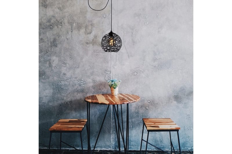 Ljuskrona Sourab Svart - Svart - Belysning - Inomhusbelysning & lampor - Fönsterlampor & fönsterbelysning - Fönsterlampa hängande