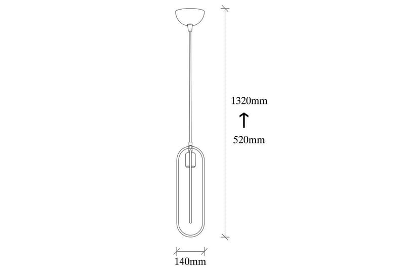 Ljuskrona Pindor Sibgle svart / guld - Guld/Svart - Belysning - Inomhusbelysning & lampor - Fönsterlampor & fönsterbelysning - Fönsterlampa hängande