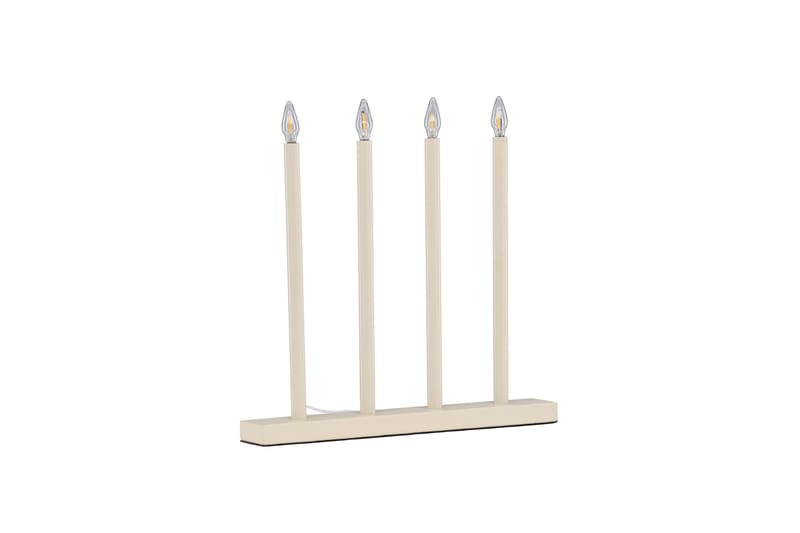Lofsdalen Adventsljusstake 35 cm - Beige - Belysning - Inomhusbelysning & lampor - Fönsterlampor & fönsterbelysning - Fönsterlampa på fot