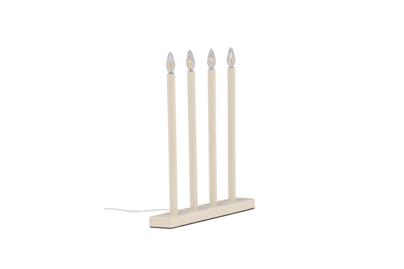 Lofsdalen Adventsljusstake 35 cm - Beige - Belysning - Inomhusbelysning & lampor - Fönsterlampor & fönsterbelysning - Fönsterlampa på fot