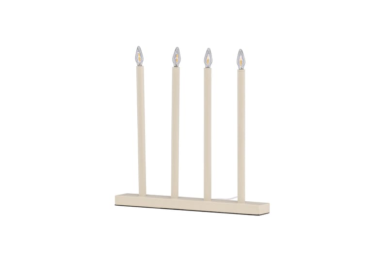 Lofsdalen Adventsljusstake 35 cm - Beige - Belysning - Inomhusbelysning & lampor - Fönsterlampor & fönsterbelysning - Fönsterlampa på fot