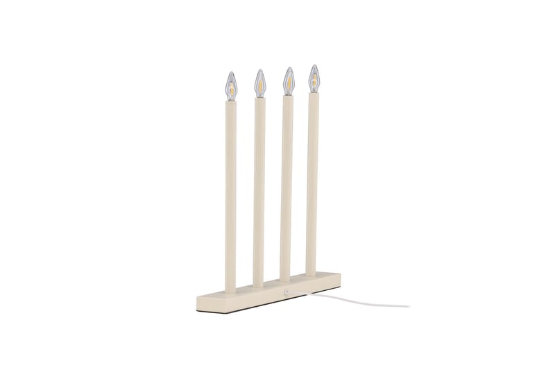 Lofsdalen Adventsljusstake 35 cm - Beige - Belysning - Inomhusbelysning & lampor - Fönsterlampor & fönsterbelysning - Fönsterlampa på fot