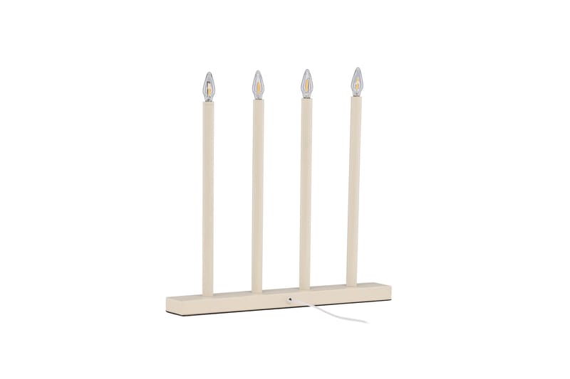 Lofsdalen Adventsljusstake 35 cm - Beige - Belysning - Inomhusbelysning & lampor - Fönsterlampor & fönsterbelysning - Fönsterlampa på fot