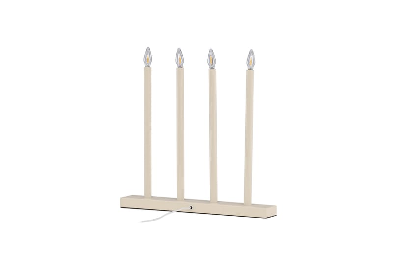 Lofsdalen Adventsljusstake 35 cm - Beige - Belysning - Inomhusbelysning & lampor - Fönsterlampor & fönsterbelysning - Fönsterlampa på fot