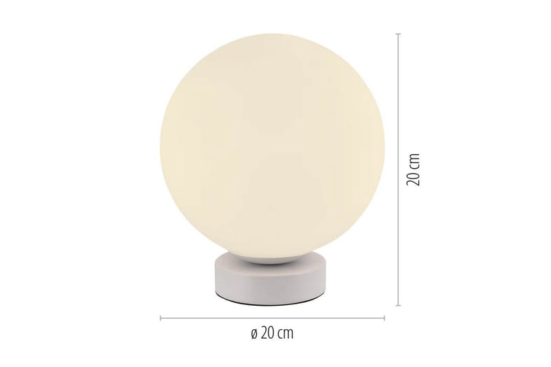 Lolasmart Bolo Just Light Bordslampa - White - Belysning - Inomhusbelysning & lampor - Fönsterlampor & fönsterbelysning - Fönsterlampa på fot