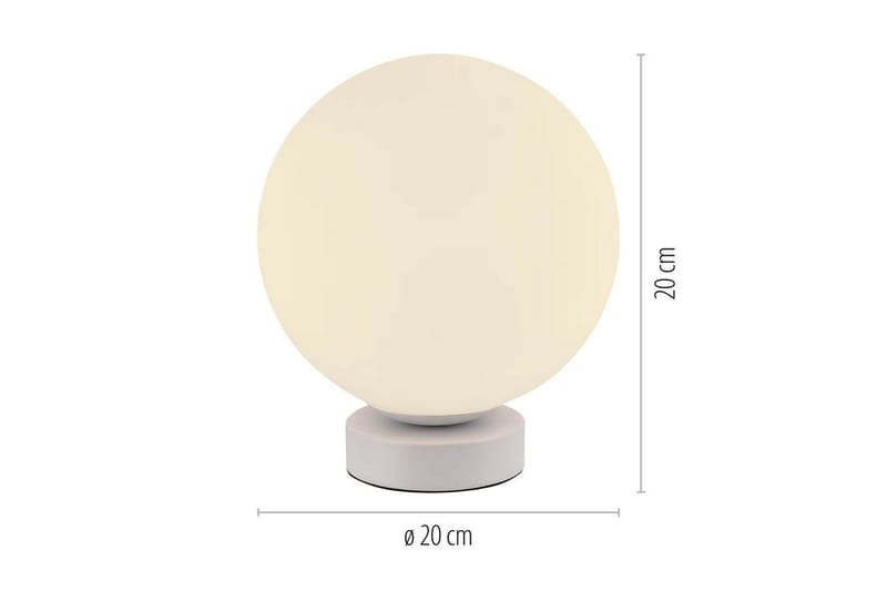 Lolasmart Bolo Just Light Bordslampa - White - Belysning - Inomhusbelysning & lampor - Fönsterlampor & fönsterbelysning - Fönsterlampa på fot