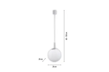 Lolasmart Bolo Just Light Taklampa - Grey - Belysning - Inomhusbelysning & lampor - Fönsterlampor & fönsterbelysning - Fönsterlampa hängande